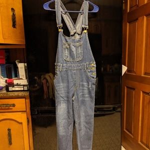 Distressed Overalls